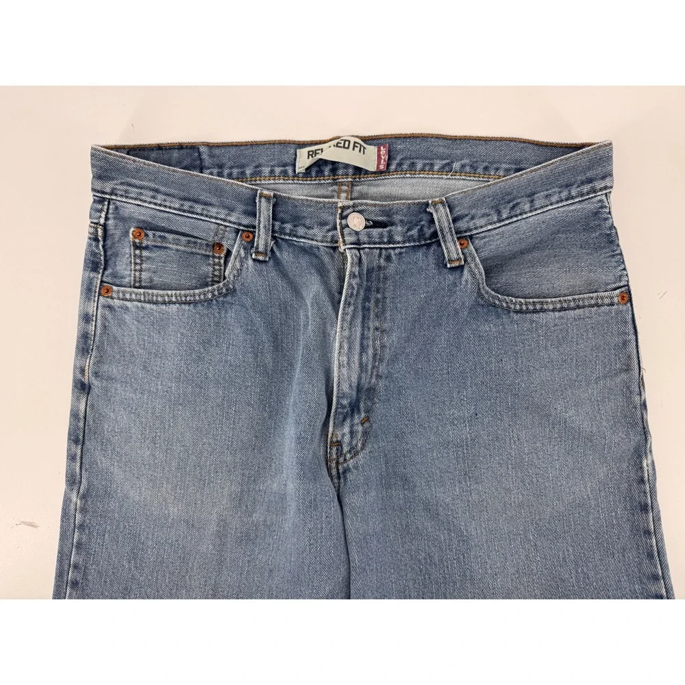 Levi 550 Jeans 36x30 Mens‎ Relaxed Fit Jeans Mens Blue Denim Light wash Pants